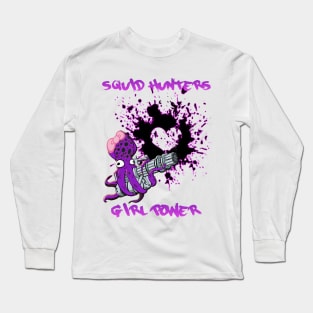 Squid Hunters Girl Power Long Sleeve T-Shirt